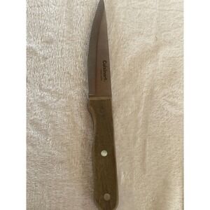Cuisinart C55W-S6STK Steak Knife Serrated Stainless Steel Wood Handle 8.5 inch